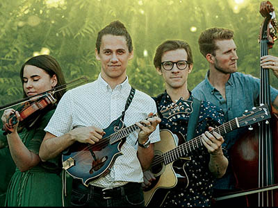 Nashville based Arcadian Wild's music revolves around folk and bluegrass with a choral style mixed in.