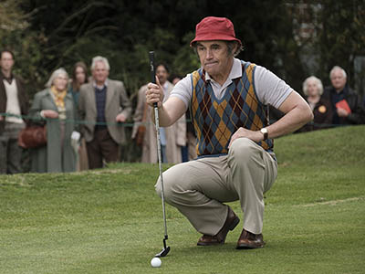 The Phantom of the Open: A heart-warming British comedy starring Oscar Winner Mark Rylance, the true story of Maurice Flitcroft, the worst golfer to ever the play the British Open at The Colonial Theatre, Bethlehem, NH