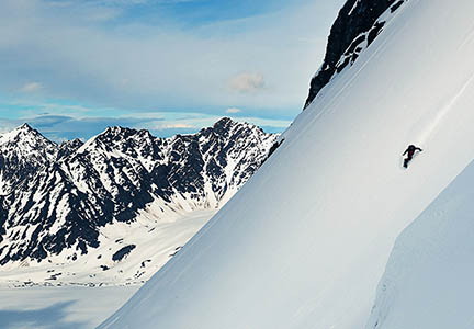 Mountain Revelations follows three professional snowboarders on a human-powered 10-day mission in a remote corner of Alaska’s Chugach Mountain Range, showing as part of The Colonial Theatre's Reel Outdoors series, Bethlehem, NH