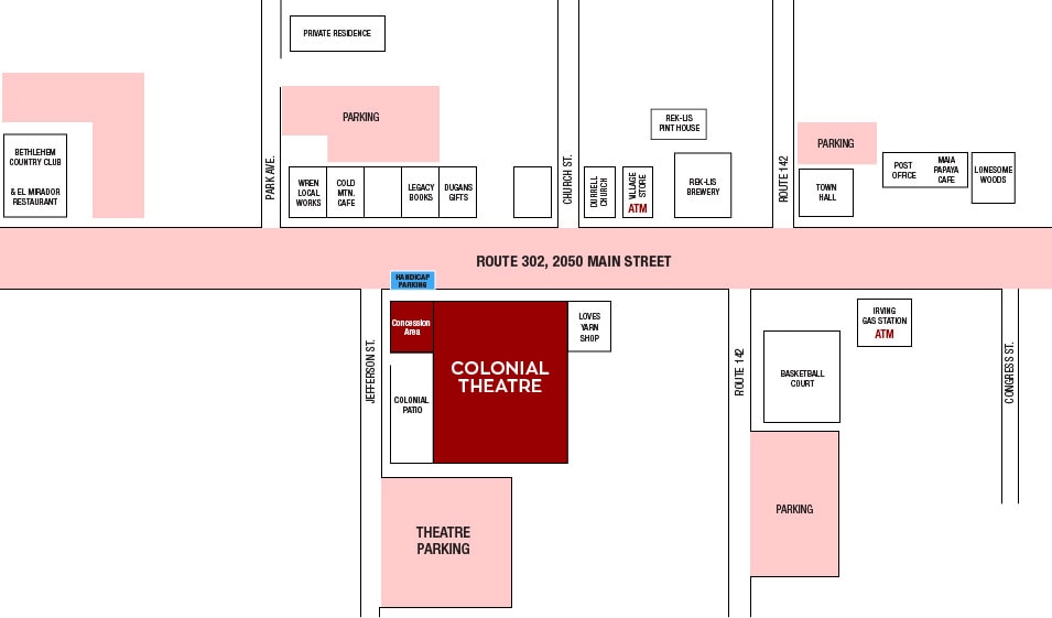 Colonial Theatre Parking