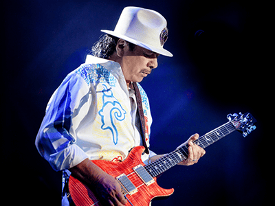 Carlos Santana's journey from 14-year-old street musician to a 10-time Grammy winning global sensation. The Colonial Theatre, Bethlehem, NH