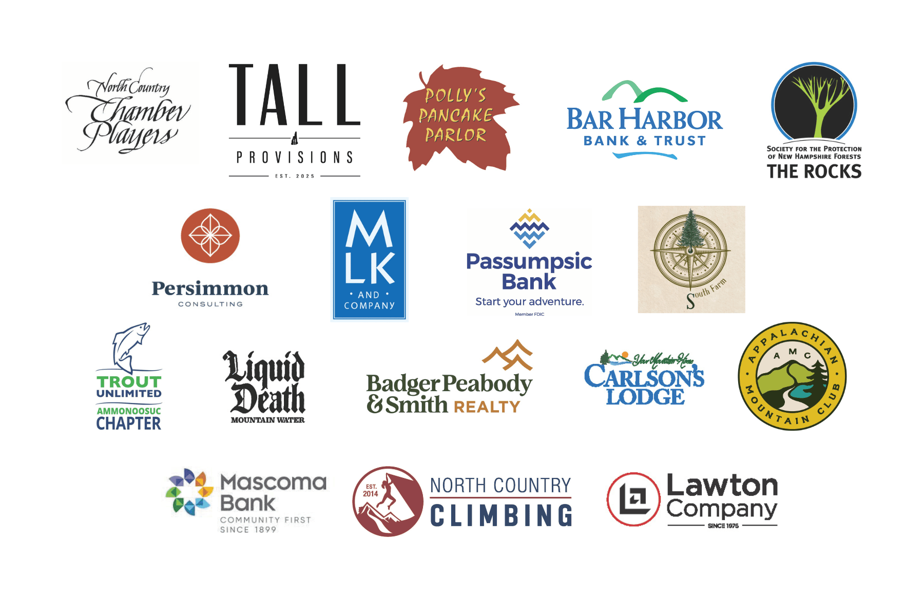 2026 Season Sponsor Logos